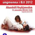 Íslandsmót ungmenna í BJJ verður 11. nóvember