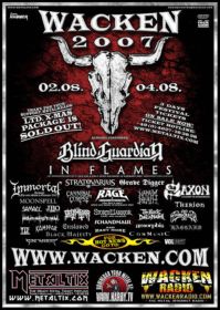 Wacken Open Air 2007 - Hópferð til Mekka metalsins!