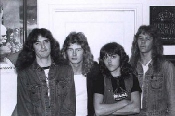 Metallica á þeirra yngri árum