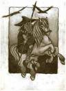 Sleipnir, hestur Óðins.