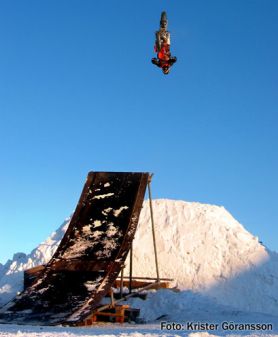 Freestyle stökkvarinn Fredrik Frog
