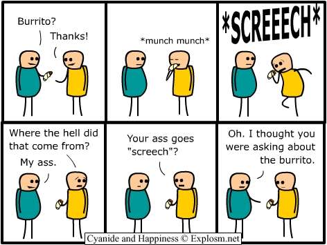 "screech"