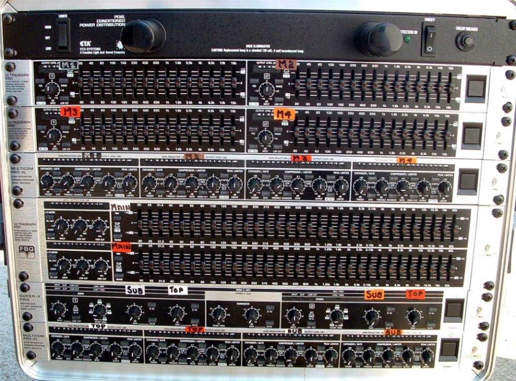 EQ, COMP, og Crossover