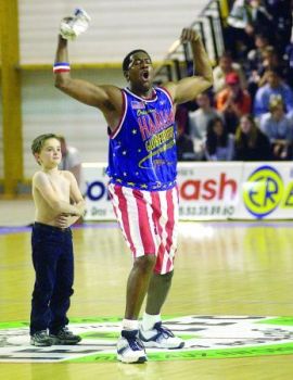 Harlem Globetrotters til landsins