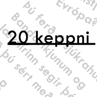 20. Keppni vísinda og fræði