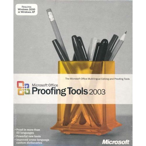 Windows proofing tools