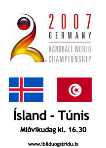 Ísland - Túnis