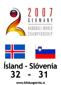 Ísland vs Slóvenía