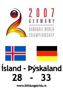 Ísland vs Þýskaland