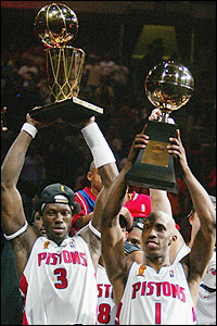 Detroit NBA meistarar 2004