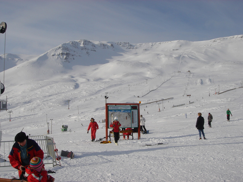 Hlíðarfjall...