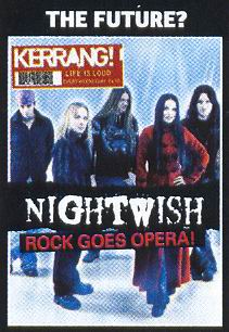 Kerrang! tekur Nightwish upp á sína arma