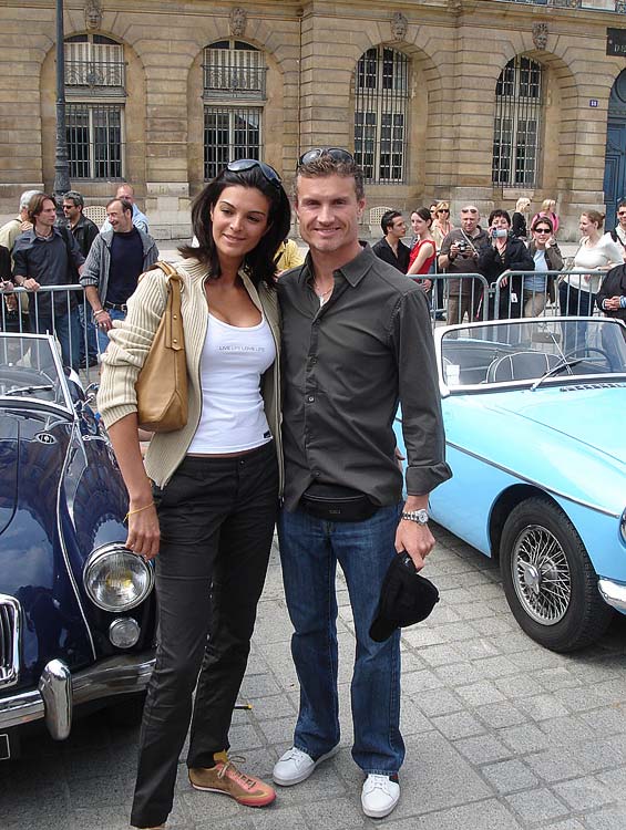 David Coulthard og Karen Minier