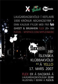 Hið Íslenska Klúbbakvöld #2 í Keflavík (Flex Music)