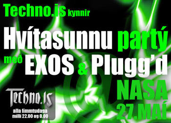 Hvítasunnu partý Techno.is