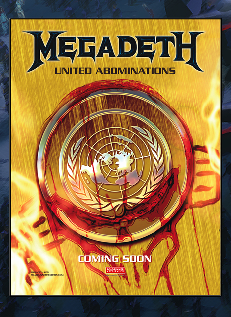 Megadeth - United Abominations smáskífa