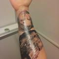 Eftir fyrsta session af full sleeve