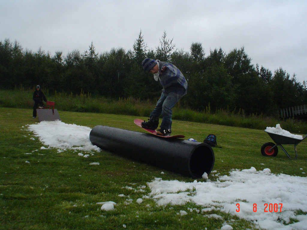 nosepress skautahollinni