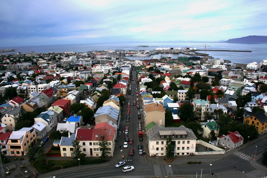 Úr Hallgrímskirkjuturni
