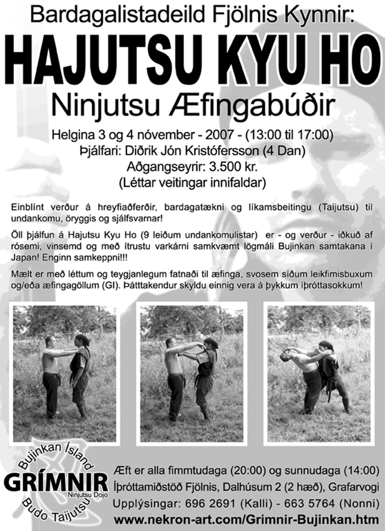 Hajutsu Kyu Ho Æfingabúðir