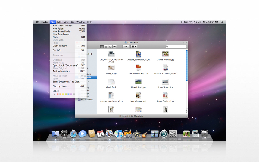 Leopard desktop