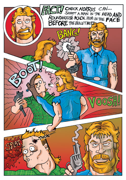 chuck norris will cilc your ass!!