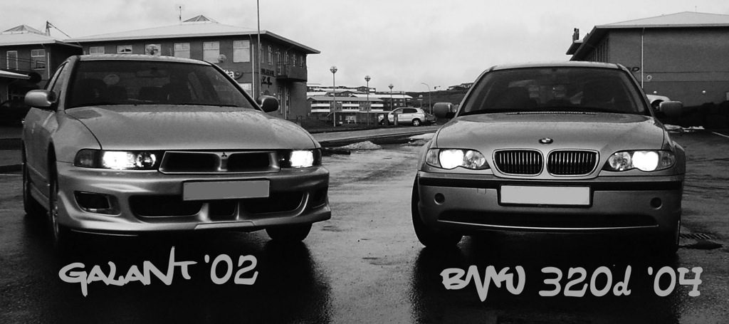 Mitsubishi Galant & BMW e46 320d