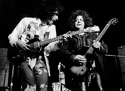 Felix Pappalardi og Leslie West úr Mountain