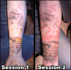 Saga mín og sleeve in progress