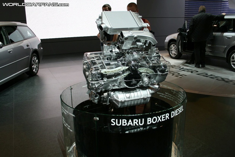 Nýja Subaru Boxer Diesel vélin