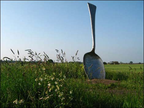 Giant spoon