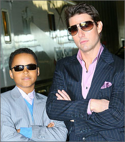 Connor og Tom Cruise