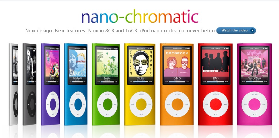Nýr iPod Nano