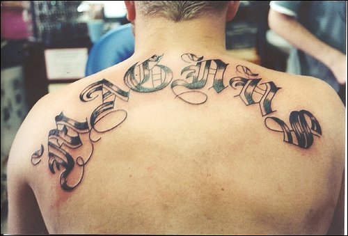 My first tattoo