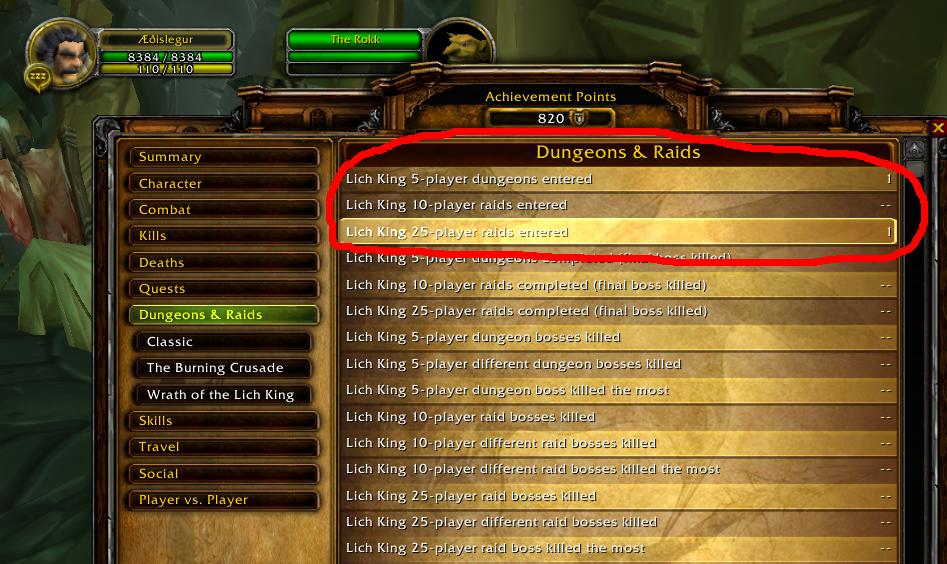 Lich King dungeons