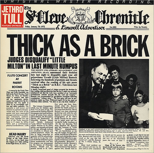 Thick as a Brick