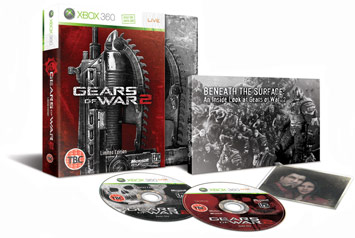 Gears of war 2 exclusive pack.