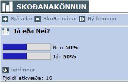Könnun...