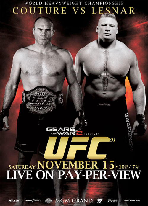 Couture vs Lesnar í BEINNI á Bjarna Fel!!!