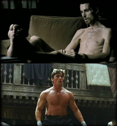 Christian Bale weight loss