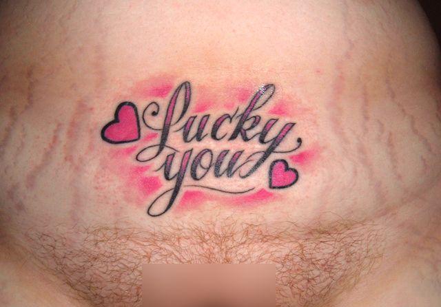 Lucky you