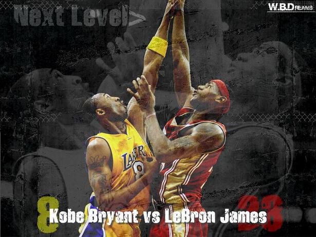 kobe bryant Vs lebron james