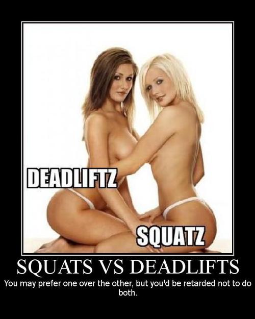 Squats and Deadlifts