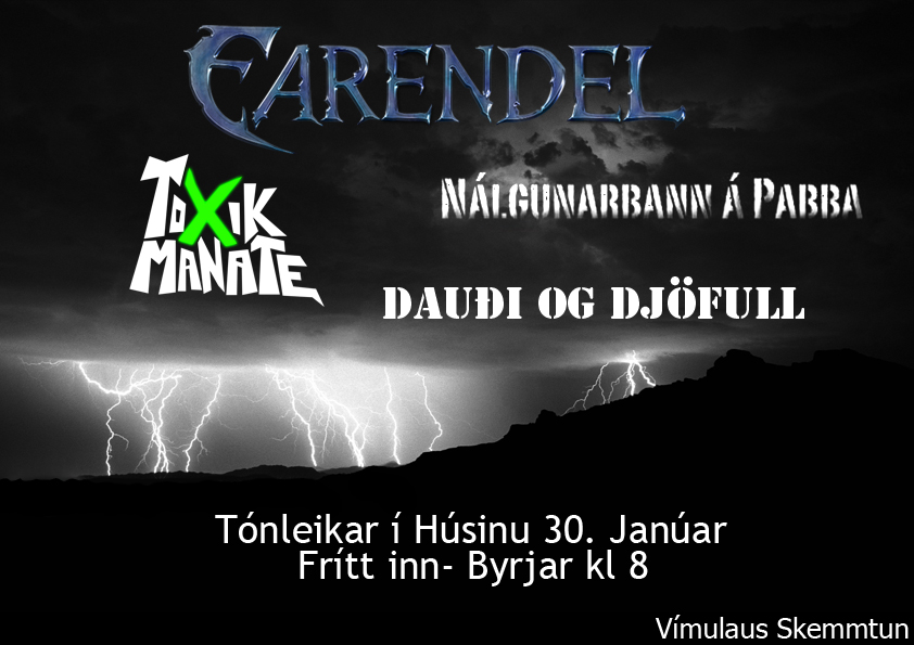 Tónleikar 30. jan