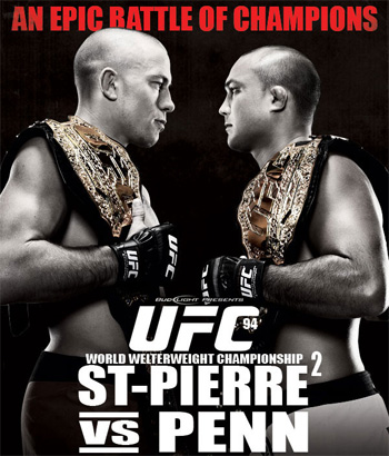 UFC 94 ST-PIERRE VS PENN 2