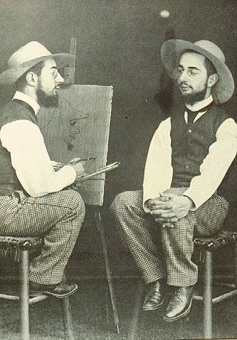 Sjálfsmynd - Toulouse-Lautrec