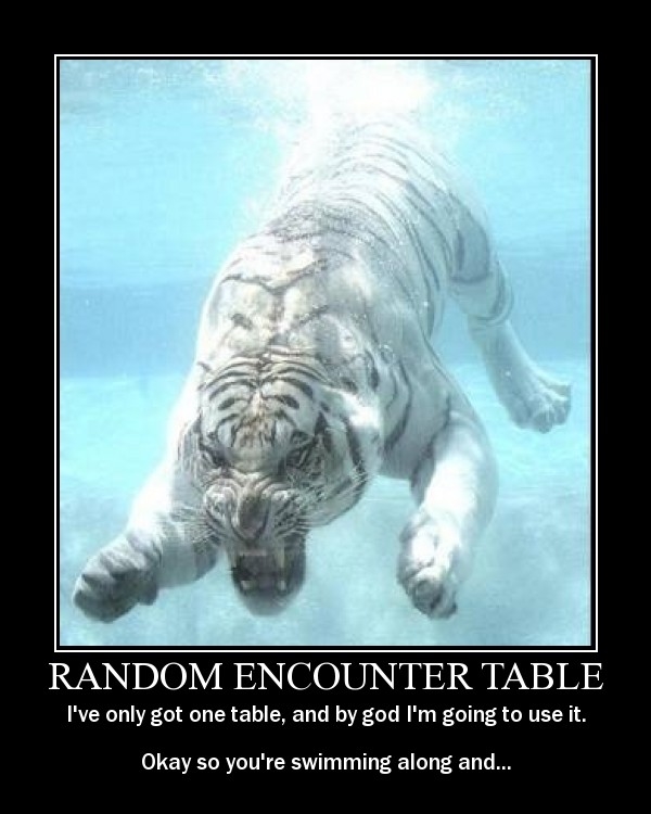 Random Encounter Table.