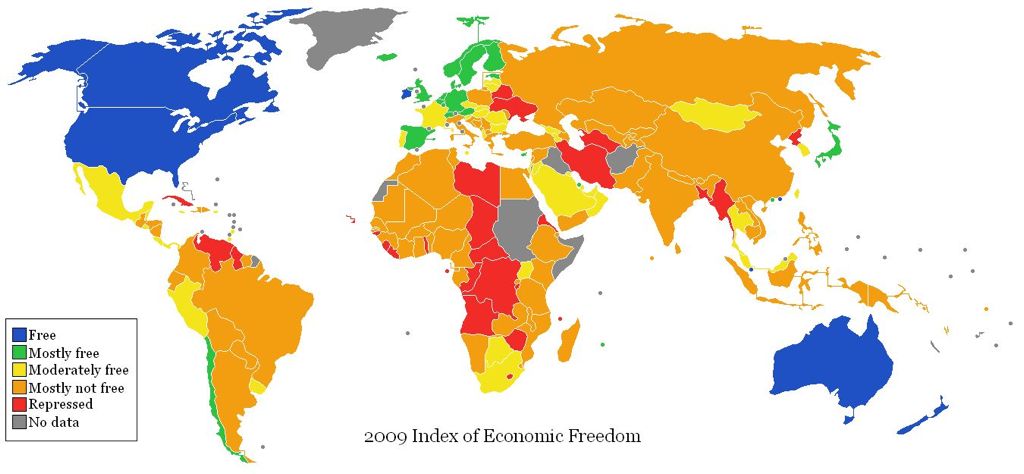 Frelsi í heiminum