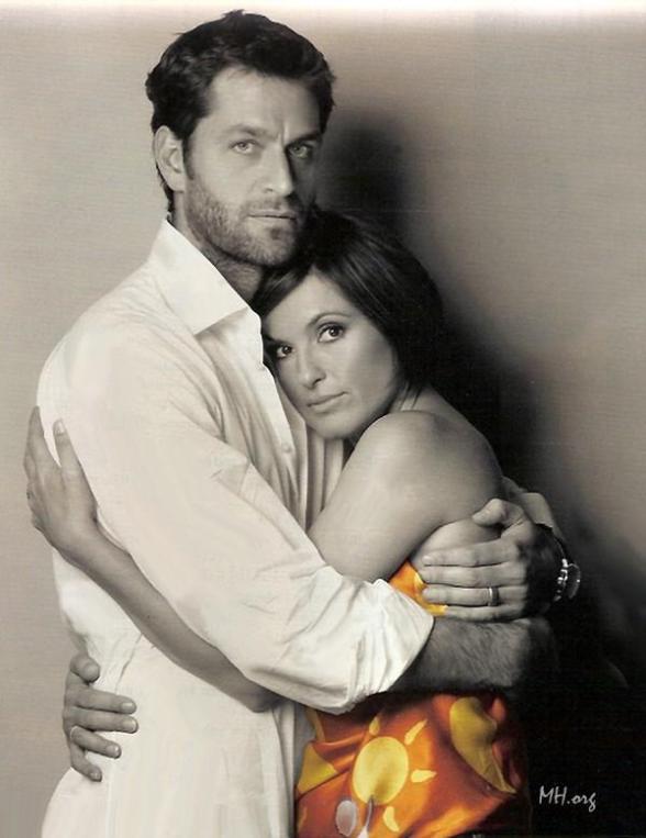 Peter Hermann og Mariska Hargitay