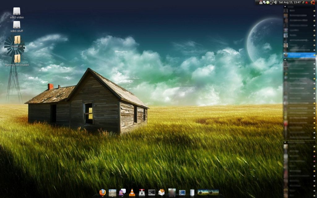 Mitt desktop!